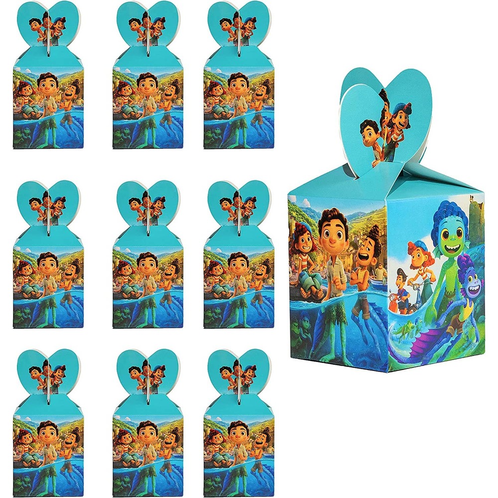 12pc Luca Gift Bags Candy Boxes New!